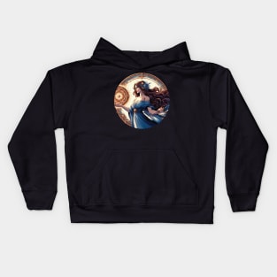 Moiraine is a Cairhienin Aes Sedai of the Blue Ajah Kids Hoodie